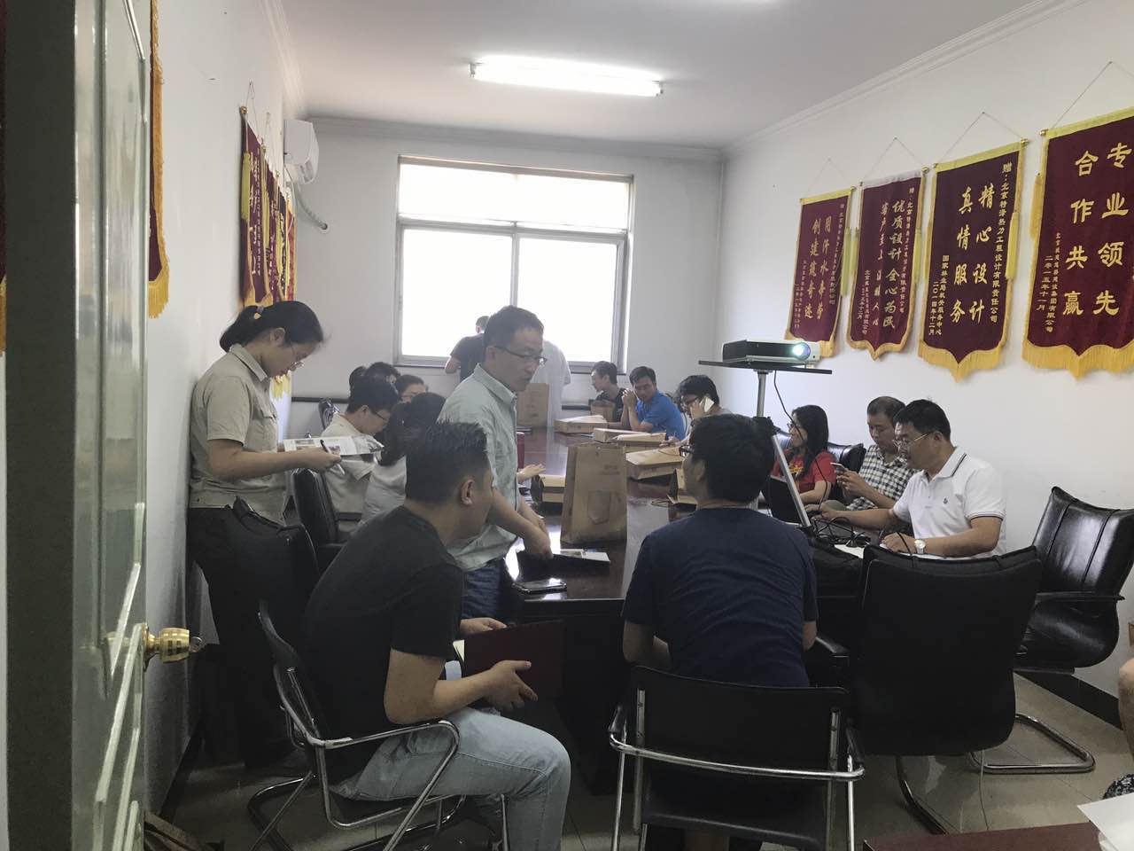 中创机电与热力集团技术交流会