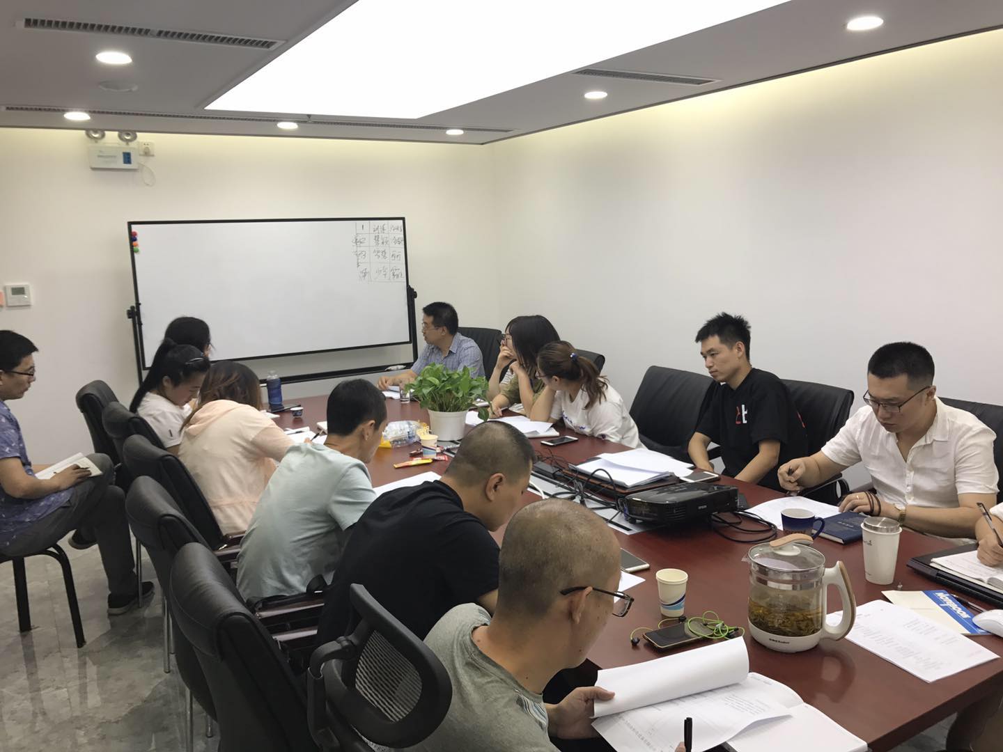 2018年中创机电新员工培训会第二天