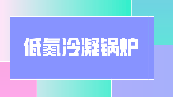 低氮冷凝锅炉