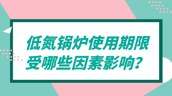 低氮锅炉使用期限受哪些因素影响?